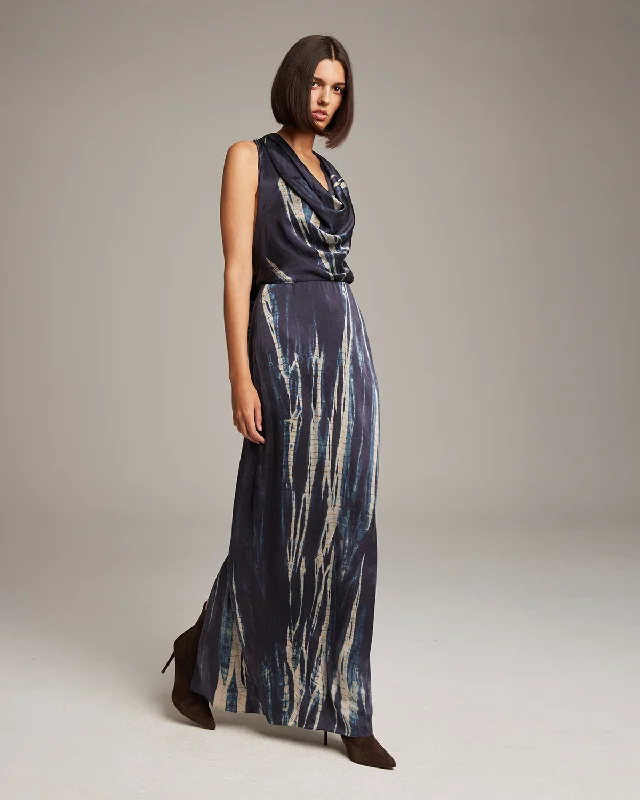 Midnight Tie Dye Convertible Dress / Skirt