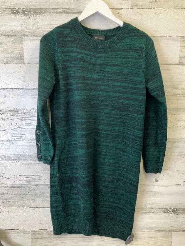 Dress Sweater By Ab Studio In Green, Size: S