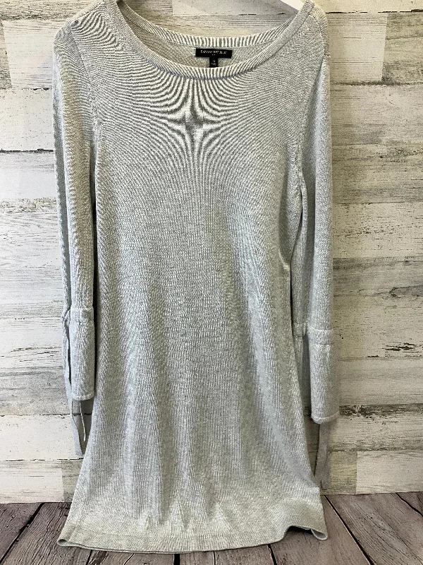 Dress Sweater By Banana Republic O In Grey, Size: M