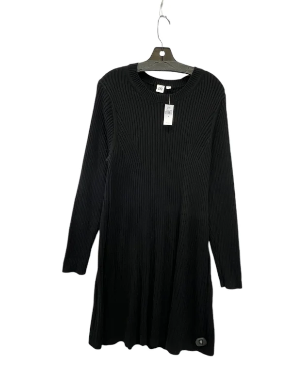 Dress Sweater By Gap In Black, Size: Xl